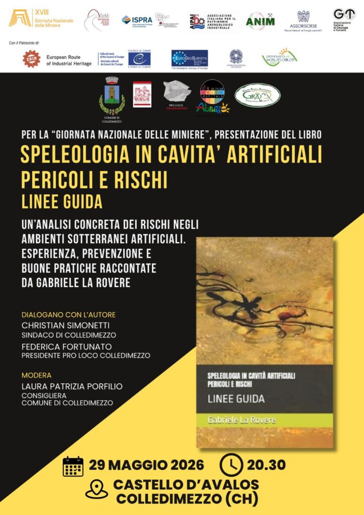 Il 28 maggio: Giornata Nazionale delle Miniere a Colledimezzo 699106265 1320970323467787 6065105738350040744 n