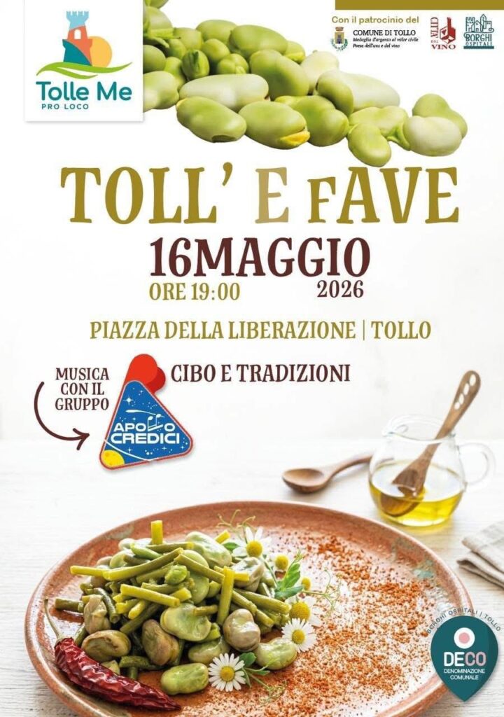 16 e 17 Maggio: le iniziative a Tollo whatsapp image 2026 05 05 at 13.25.59