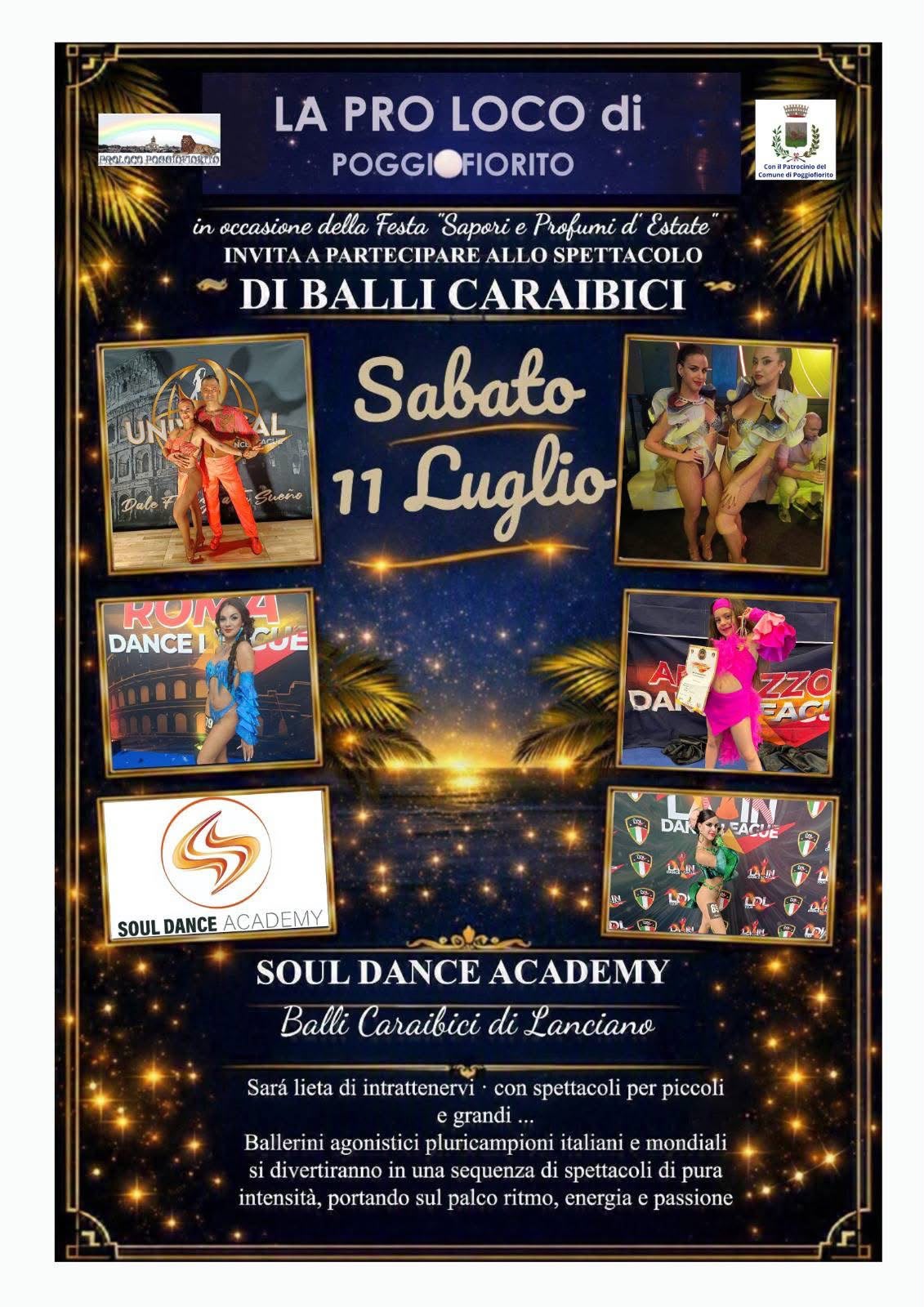 Poggiofiorito, spettacolo di balli caraibici per la festa “Sapori e Profumi d’Estate” 2222